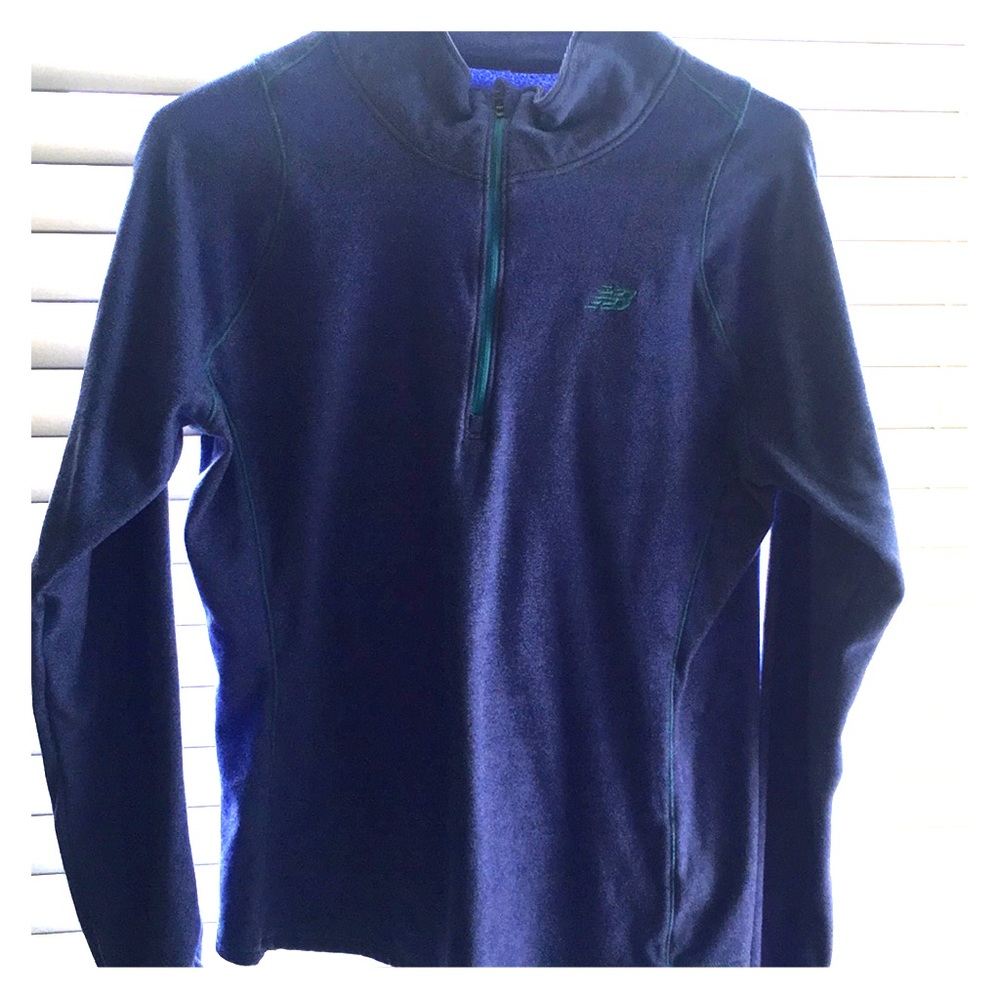 New balance fleece zippy (blue and teal)